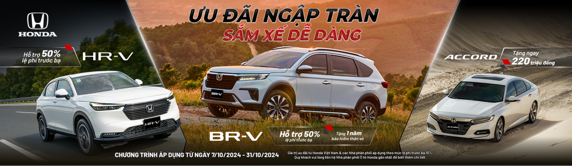 Honda BRV Khuyen Mai