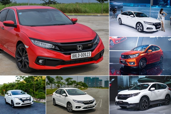 Các dòng xe Honda ô tô được yêu thích nhất tại thị trường Việt Nam