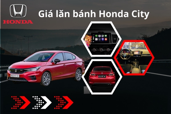 Giá lăn bánh Honda City 2022 - Honda Ôtô Sài Gòn - Bình Chánh