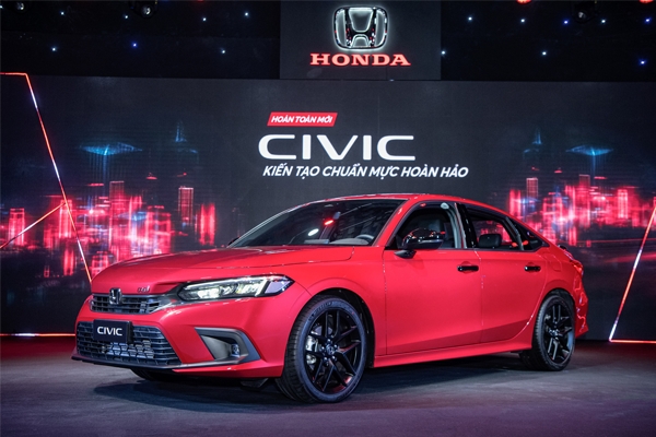 Thông số chi tiết và giá lăn bánh Honda Civic RS 2022 mới nhất 