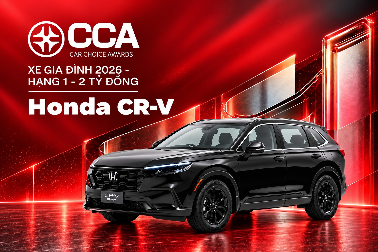 Xe Gia Đình 7 Chỗ Tầm 1–2 Tỷ Nên Mua Xe Gì? Honda CR-V Vừa Thắng CCA 2026